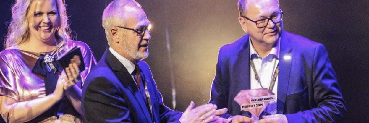 Norsk Stål kåret til årets inkluderingsbedrift i Larvik 2019 Norsk Stål kåret til årets inkluderingsbedrift i Larvik 2019