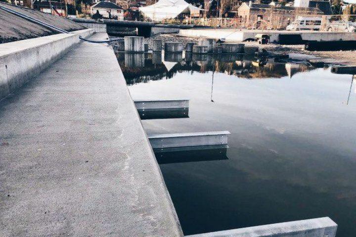 Kanalparken i nye Ålgård sentrum bygd med armering fra Norsk Stål Kanalparken i nye Ålgård sentrum bygd med armering fra Norsk Stål