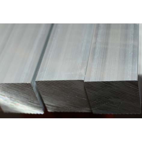 Aluminiumbolt firkant 6082-T6