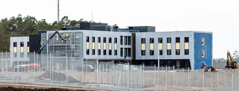 Nytt fengsel i Mandal står på trygg grunn med armering fra Norsk Stål Nytt fengsel i Mandal står på trygg grunn med armering fra Norsk Stål